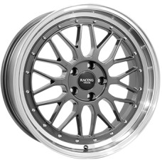 B9 19x8.5 ET35/ET45 - 19x9.5 ET35 5x112 GUNMETAL POLISHED LIP